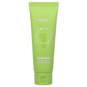 Бобы мунг, pH-сбалансированная очищающая пенка, 2,7 жидких унции (80 мл) Beplain
