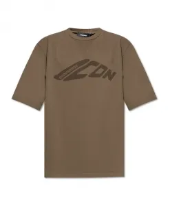 Футболка с логотипом Dsquared2, зеленый