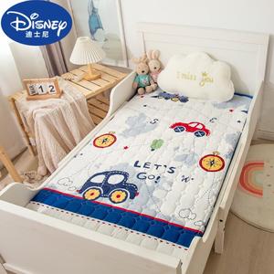 Disney Простыня на резинке 100х190 см, хлопок, стеганая, для матраса толщиной 3-9 см, цвет Colorful Runway (Padded)