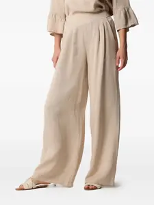 Плиссированные брюки Jeff Kocca, светло-бежевый