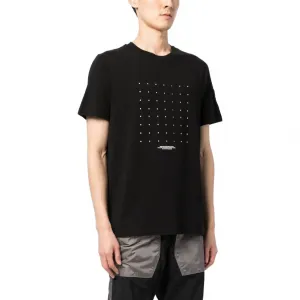 Moncler Футболка мужская Black Crew Neck Moderate