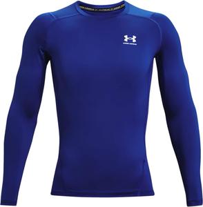 Мужская компрессионная футболка с длинным рукавом HeatGear от Under Armour, Royal/White