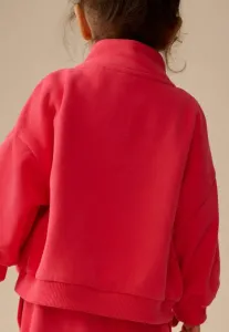 Толстовка с застежкой-молнией до середины груди Next, Coral Pink