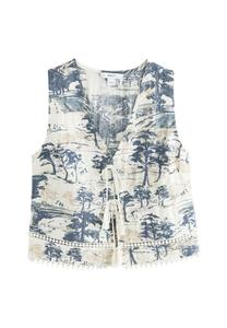 Топ REGULAR FIT FRONT SLEEVELESS - Blouse Next, бежевый