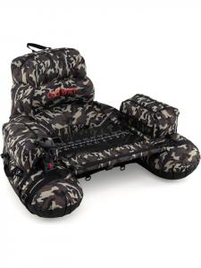 COSTWAY Надувная лодка с плечевыми ремнями, зеленого цвета