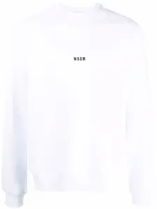 Толстовка с логотипом MSGM, белый