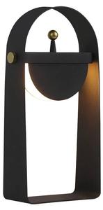 Светодиодная настольная лампа Nettlife Castro II, черный - металл - 6 x 7 x 13 см