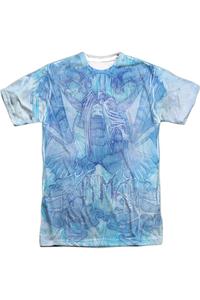 Футболка с коротким рукавом Batman Brooding для взрослых из полиэстера Gildan, белый