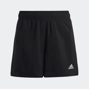 Kids' Essentials Шорты челси с маленьким логотипом Adidas, чёрный