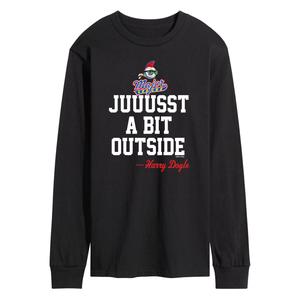 Мужская футболка Major League с длинными рукавами и рисунком Licensed Character