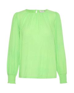 Блузка Kaffe KA Roca, цвет Neon green