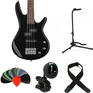 Бас-гитара Ibanez miKro GSRM20 Bass Guitar Essentials Bundle - черная
