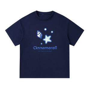 Футболка Unisex CINNAMOROLL Yugui Dog Sanrio, синий