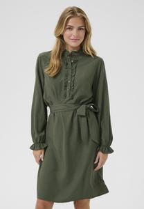 Платье Cream VENEA FRILL, Deep Depths/Green