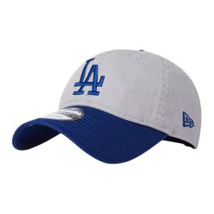 New Era Хлопковая бейсболка унисекс серая, Gray