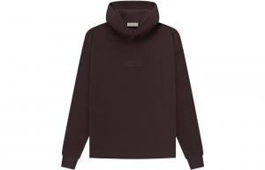 Drop2 SS23 Толстовка мужская сливово-фиолетовая Fear Of God Essentials, цвет Plum