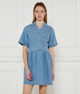 Платье из денима Tommy Jeans, синий