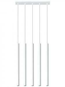 Nice Lamps  Подвесные светильники FIDEUS 5, белые, высота 90 см