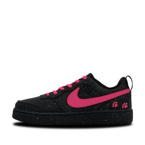 Nike Court Borough Pink Paw Star Meow нескользящие низкие детские скейтбординг кроссовки Red Black