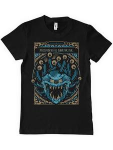 Футболка D&D Monsters Manual T-Shirt черного цвета Dungeons And Dragons