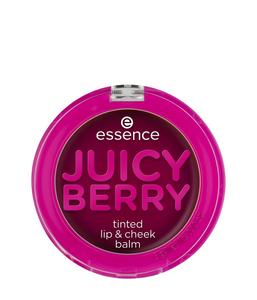 Кремовые румяна essence JUICY BERRY tinted lip & cheek balm, Berry, 3g