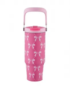 Термокружка Insulated Flip Fusion объемом 1 л (около 1,2 литра) Juicy Couture, розовый