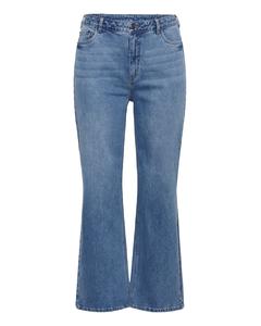 KAFFE CURVE Джинсы-клеш 'KCleoana' в синем дениме