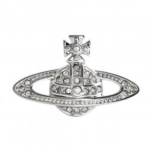 Vivienne Westwood Миниатюрный клатч с барельефом и серебряной булавкой