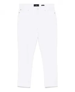 Белые джинсовые брюки Josefina Soleil 7 For All Mankind, белый