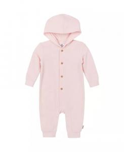 Комбинезон с капюшоном и длинными рукавами для маленьких девочек Gerber, розовый