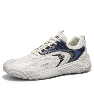 SHOUBA Износостойкие дышащие легкие мужские лоу-топы бежевые, цвет Beige