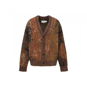 Градиентный кардиган Feng Chen Wang, коричневый