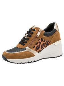 Кроссовки в цвете COGNAC COMB Marco Tozzi