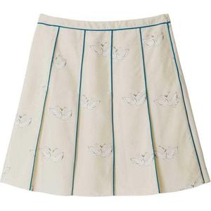 SS24 Повседневная короткая юбка женская экрю Burberry