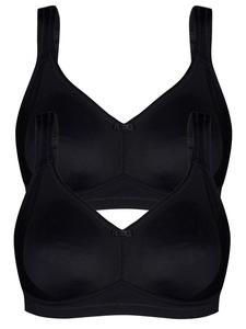 Бюстгальтер без косточек SUSA 2er Pack Minimizer BH Milano, черный