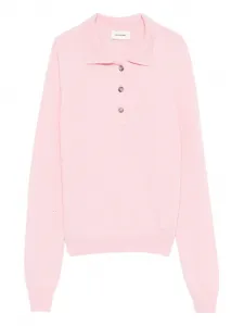 Поло на пуговицах A.M.G., розовый