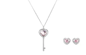 Swarovski Обручальное колье для женщин Silver