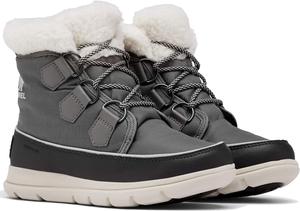Женские зимние ботинки Sorel Explorer Carnival, размер 2 AU, Quarry