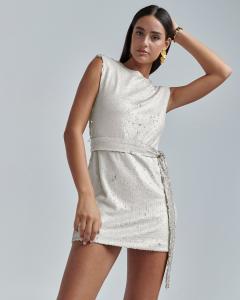 Коктейльное платье BWLDR Mayan, нюд