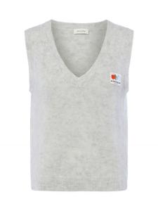 Вязаный кардиган AMERICAN VINTAGE  Nenybay, светло-серый