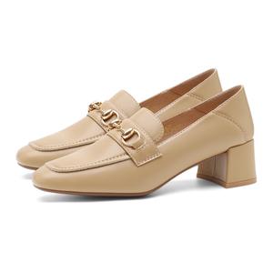 Женские туфли на высоком каблуке, абрикосового цвета FOXER, Apricot