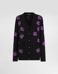 Шерстяной кардиган Dolce & Gabbana, мультиколор