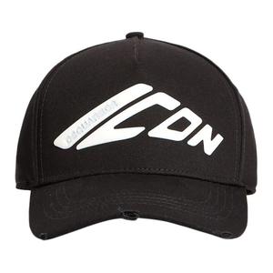 DSQUARED 2 Новая генерация поношенной бейсболки, Black