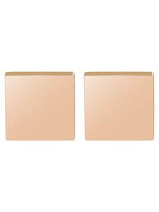 Adeliás Серьги унисекс - серьги-гвоздики из нержавеющей стали в золотом исполнении