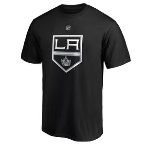 Мужская черная футболка с названием и номером команды Los Angeles Kings с логотипом Drew Doughty Fanatics