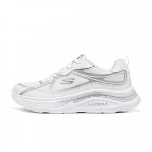 Низкие кроссовки для бега женские Skechers, White