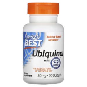 Doctor's Best Ubiquinol with Kaneka 50 mg 90 Softgels