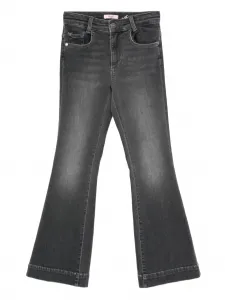 Джинсы-клёш с пятью карманами Liu Jo Kids, серый