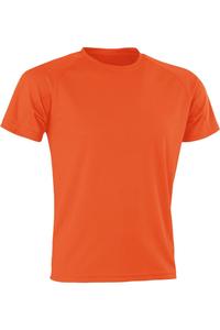 Футболка Spiro Aircool с короткими рукавами, оранжевый