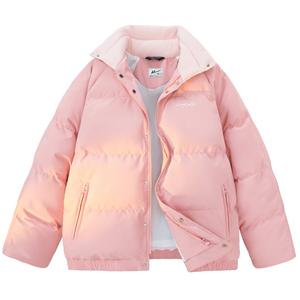 Пуховик Unisex Stand Collar Moderate Cargo WARRIOR, розовый